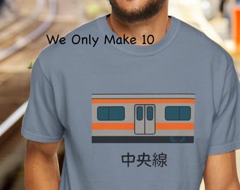 Tokyo Chuo Line Shirt, Japan Train T Shirt, Tokyo Subway Tee, Gift for Travelers