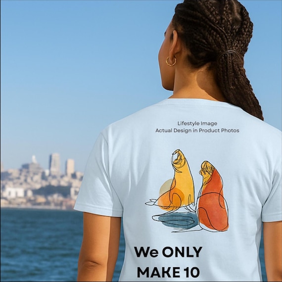 Limited Edition, Pier 39 Sea Lions T-shirt, San Francisco