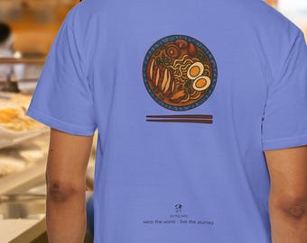 Camiseta de ramen, camiseta de tazón de ramen japonés, camiseta de comida de Tokio, regalo para amantes de los fideos, viajero gastronómico.