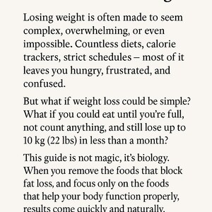 IT REALLY WORKS! Weight Loss Guide That Works,eat and Lose 10 Kg/22 Lbs ...