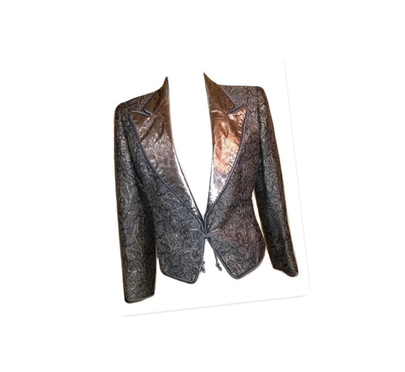 1980s Ted Lapidus Boutique Haute Couture Paris Gol