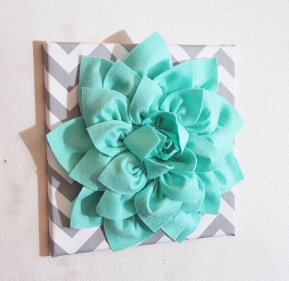 Large Mint Green Flower Wall Hanging Decor Chevron Home New Color - Mint Green Wall Decor Large Mint Green Flower Wall Hanging Decor Chevron Home New Color - Mint Green Wall Decor