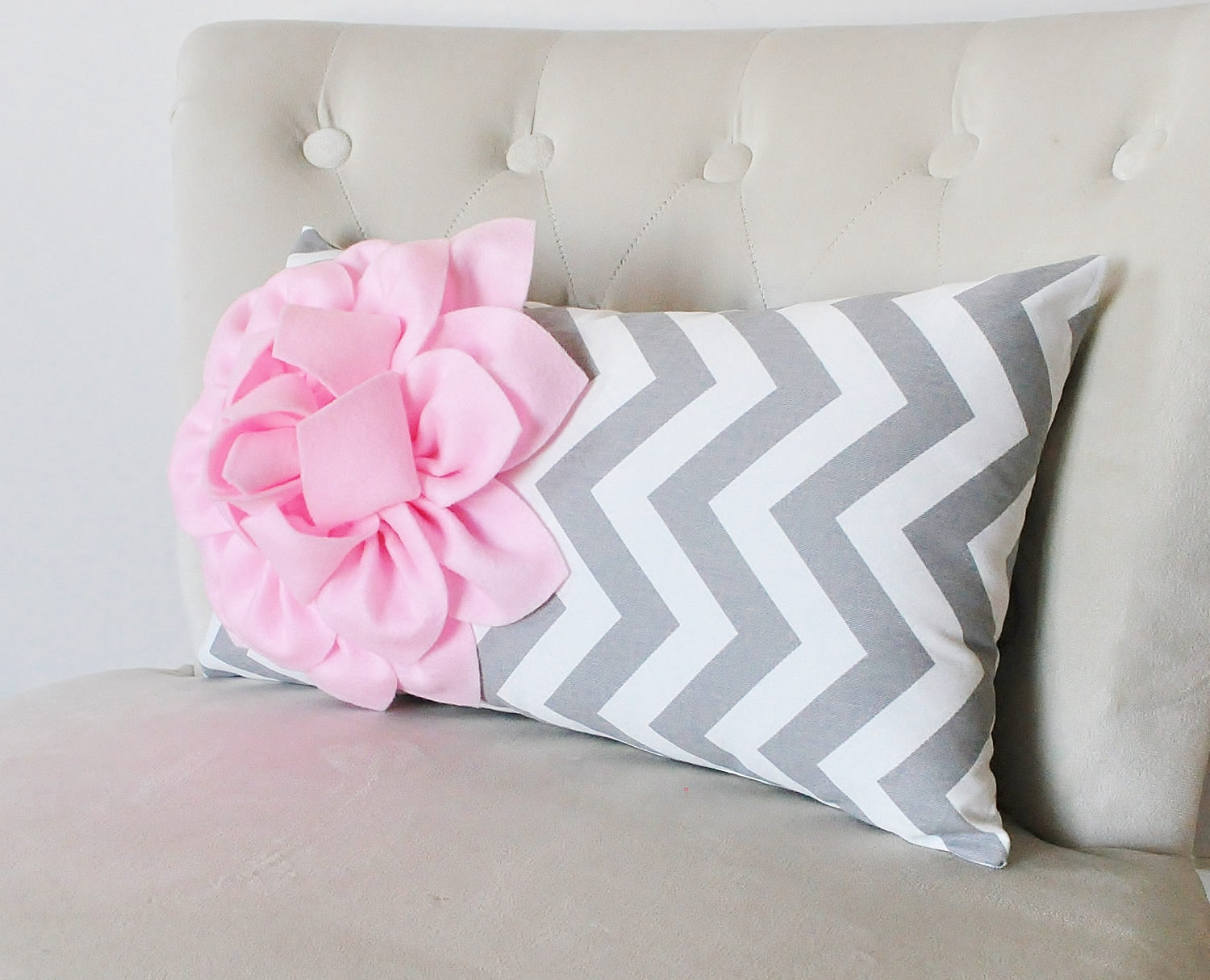Baby Pink Pillow Lumbar Pillow 9 x 16 inch Pink Pillow Etsy