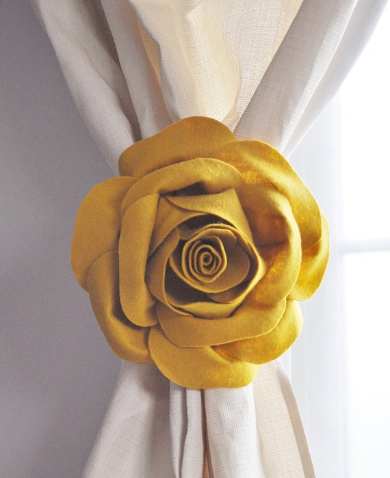 Curtain Tie Back Choose Your Color Curtain Hardware Drapery Etsy