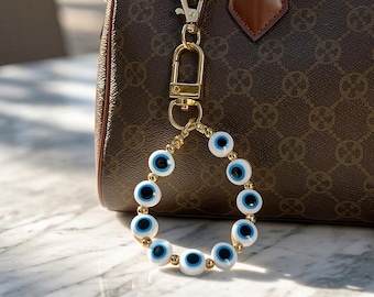 Evil Eye Zip Charm / Bag Charm