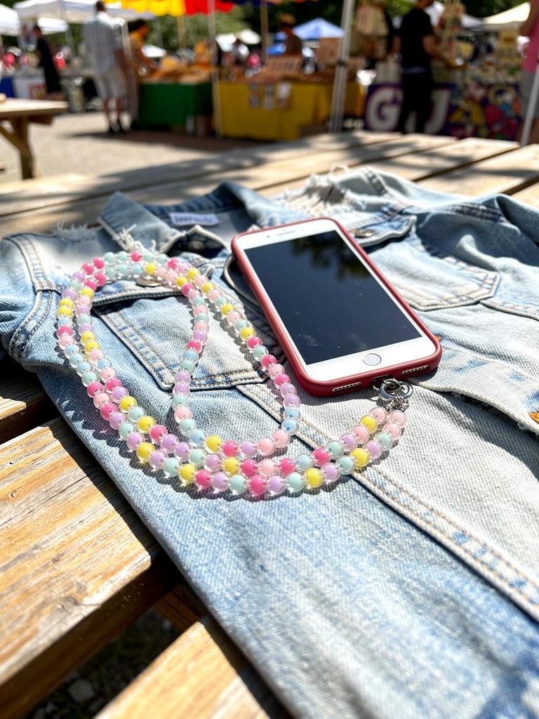 50 Cordini Intrecciati Colori Misti Per Cellulare, Lanyard Fai Da Te