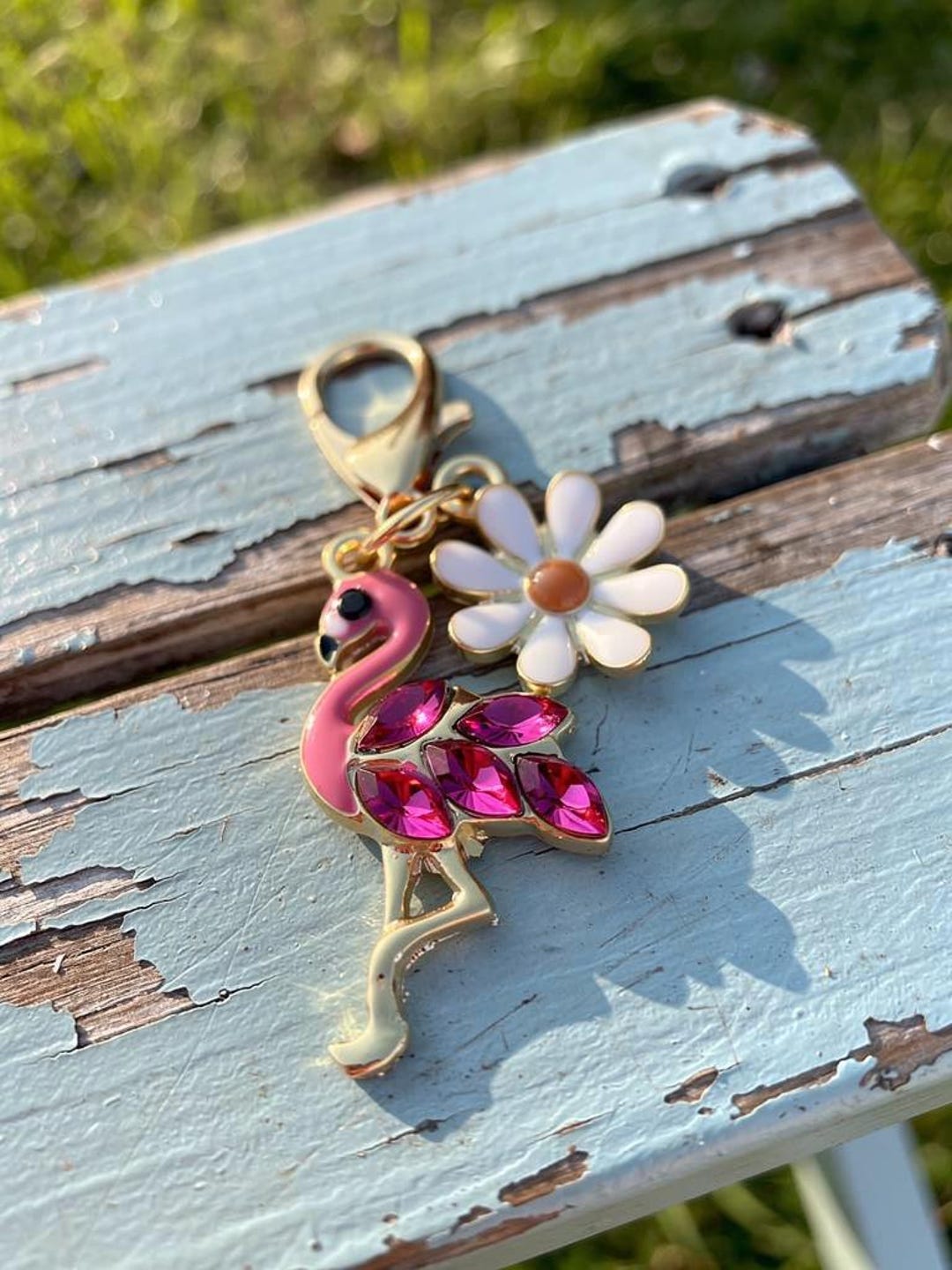 Flamingo Bag Charm / Zipper Pull – “you Are Flamazing” Gift - Etsy