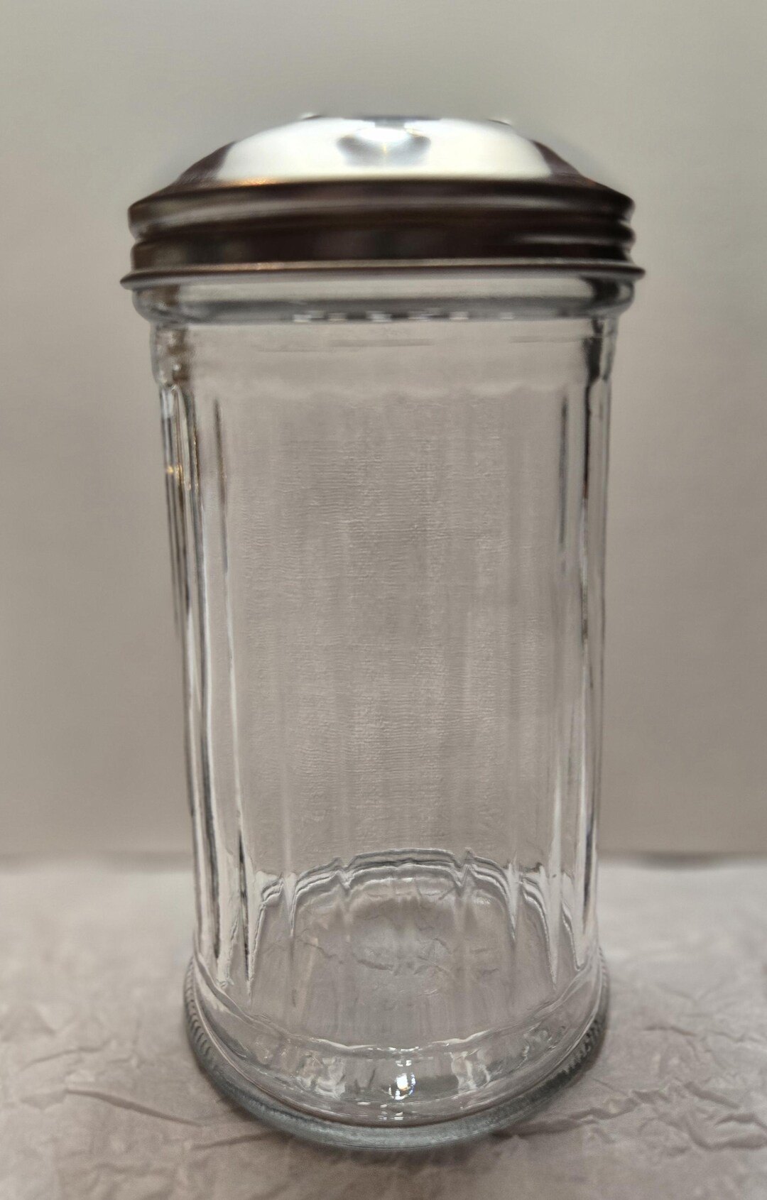 Libbey Ribbed Glassware Vintage Libbey of Canada Ribbed Glass Parmesan/red Pepper Flakes Shaker ...