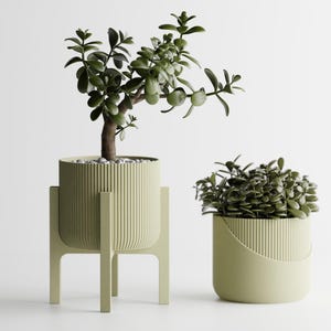 Plant Pot  Elevare - Minimalist Planter - Soft Design Planter