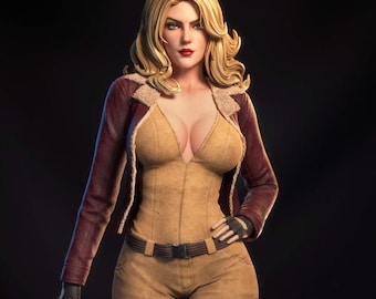 Cover Girl Figure G.I. Joe Inspired Statue Tactical Heroine Collectible Military Character Figure