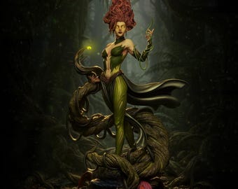 Gaia Goddess Figure Earth Mother Statue Mythology Inspired Collectible Fantasy Character Figure