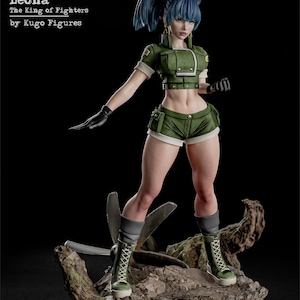 アクションフィギュア Of fighters 97 レオナハイデルン フィギュア
