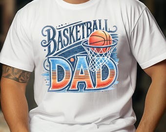 Basketball Dad Shirt: Retro Sports Gift Tee