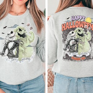Oogie Boogie Halloween Shirt, Happy Halloween Candy Co T-Shirt, Nightmare Before Christmas Tee, Trick or Treat Sweatshirt, Disney Halloween