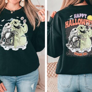 Oogie Boogie Halloween Shirt, Happy Halloween Candy Co T-Shirt, Nightmare Before Christmas Tee, Trick or Treat Sweatshirt, Disney Halloween
