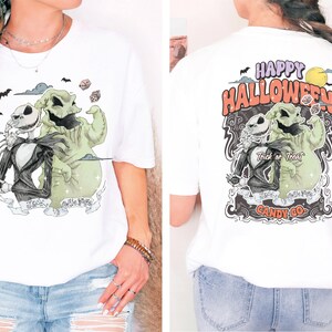 Oogie Boogie Halloween Shirt, Happy Halloween Candy Co T-Shirt, Nightmare Before Christmas Tee, Trick or Treat Sweatshirt, Disney Halloween