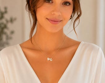 Personalized 18K Gold Plated Name Necklace, Custom Script, Dainty Adjustable Chain, Gift for Her, Mom, Mother's Day, Birthday