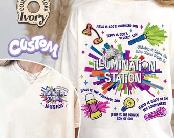 Custom VBS 2026 Comfort Colors T-Shirt, Illumination Station