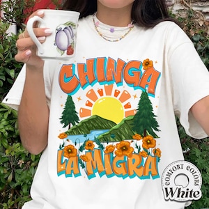 Chinga La Migra Comfort Colors Shirt, Abolish Ice Protest Tee, No Human Is Illegal Shirt, Social Justice Shirt, Immigrant Human Rights Tee