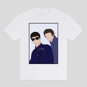 hand designed oasis T-shirt