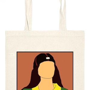 Hand designed Billie Eilish tote bag