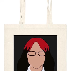 Hand designed Billie Eilish tote bag