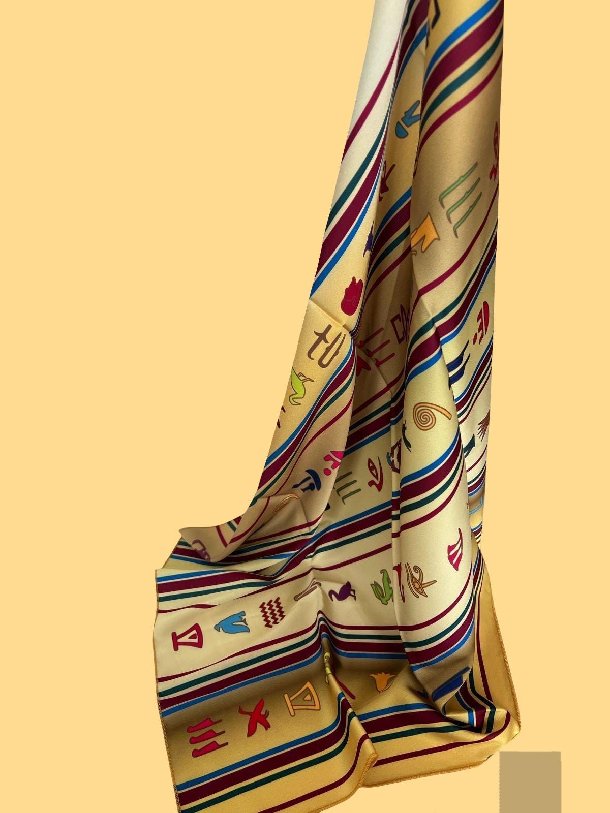 エジプト タペストリー シルク 鳥柄 手織り 61dBVZkGyJL._AC_UF350,