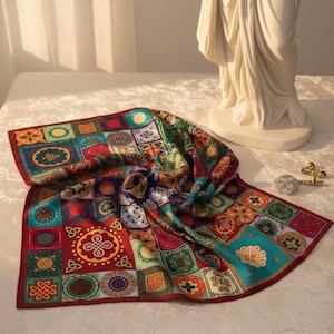 Bellotti silk scarf - Etsy 日本