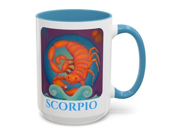 Scorpio Mug from Marcia Perry's Zodiac Collection