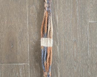 Custom wither strap, 100% mohair cord, grab strap for western horseback riding, handmade gift for equestrian, tack set
