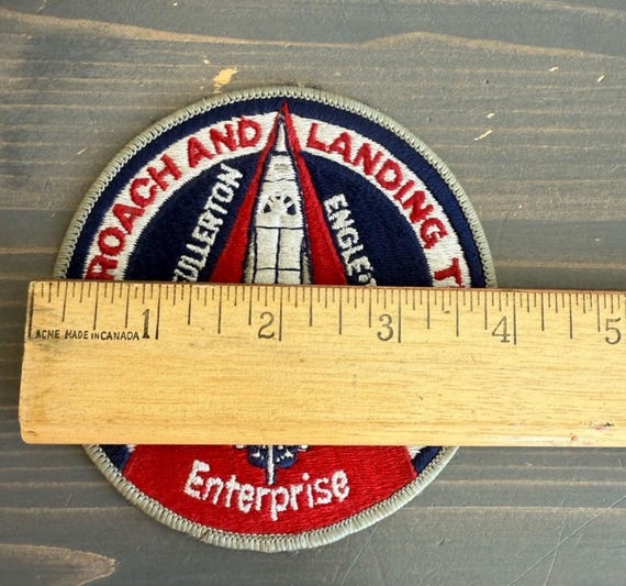 Vintage NASA commerative patch - image 4