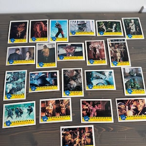 22 cartes vintage Teenage Mutant Ninja Turtles