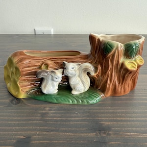 Vintage Hornsea Pottery Fauna Ware posy vase