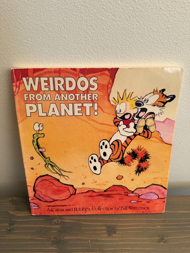 Vintage Calvin & Hobbes Cartoon Book_weirdos From Another Planet - Etsy