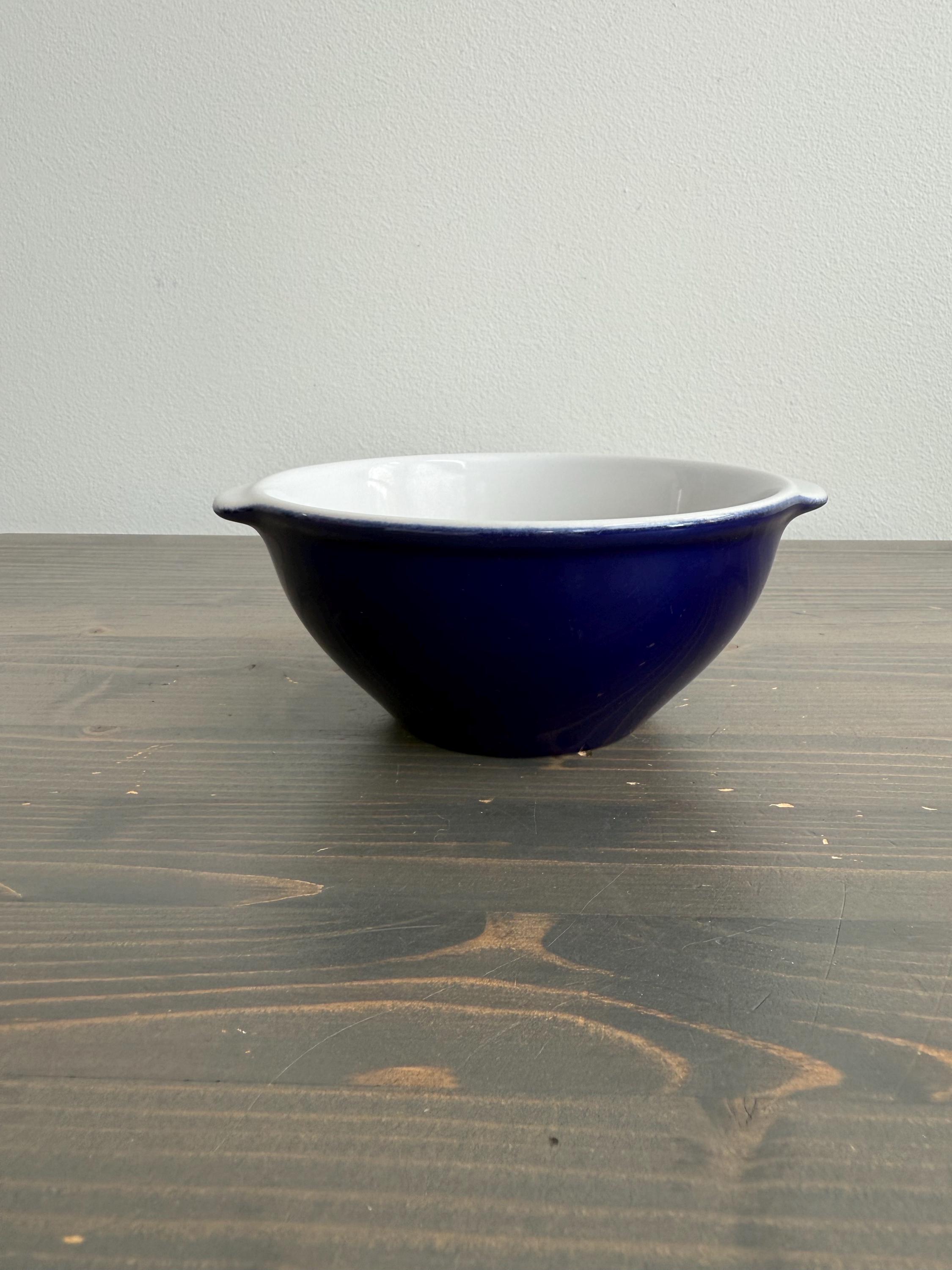 5 Coquilles à Gratiner Emile Henry En Céramique Bleue - Neuves (14 Cm)