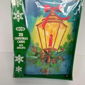 enveloppes et cartes de Noël vintage