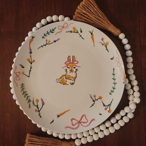 Easter Bunny Plate