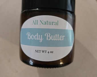 Manteca corporal totalmente natural