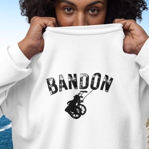 Bandon Dunes Golf Sweatshirt Vintage Rundhalsausschnitt für Vatertagsgeschenk für Oregon Resort Golfers Mom Golf Geschenk für Wanderer Pull Cart