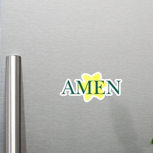 Augusta Masters Golf Magnet Spring Azalea Amen Corner Naklejka na Samochód lub Lodówkę Wystrój Domu Wiosna Dzieci Golf Party Supplies