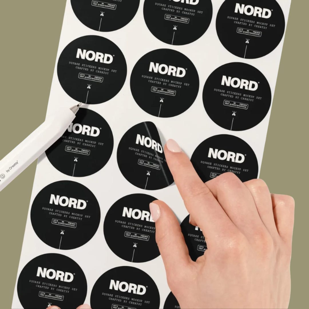 Square Sticker Labels Custom Logo Stickers | Square Labels, Business Branding | 500pcs - Etsy