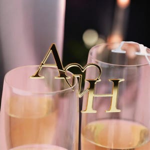 Gepersonaliseerde roerstaafjes - aangepaste eerste tags voor bruiloftsdrankje - champagneglasstiften - acryl wijnbedels - feestdecor
