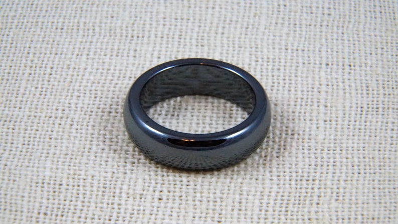 6mm Hematite Stacking Ring 