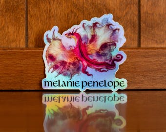 Holographic MP Dragon Sticker