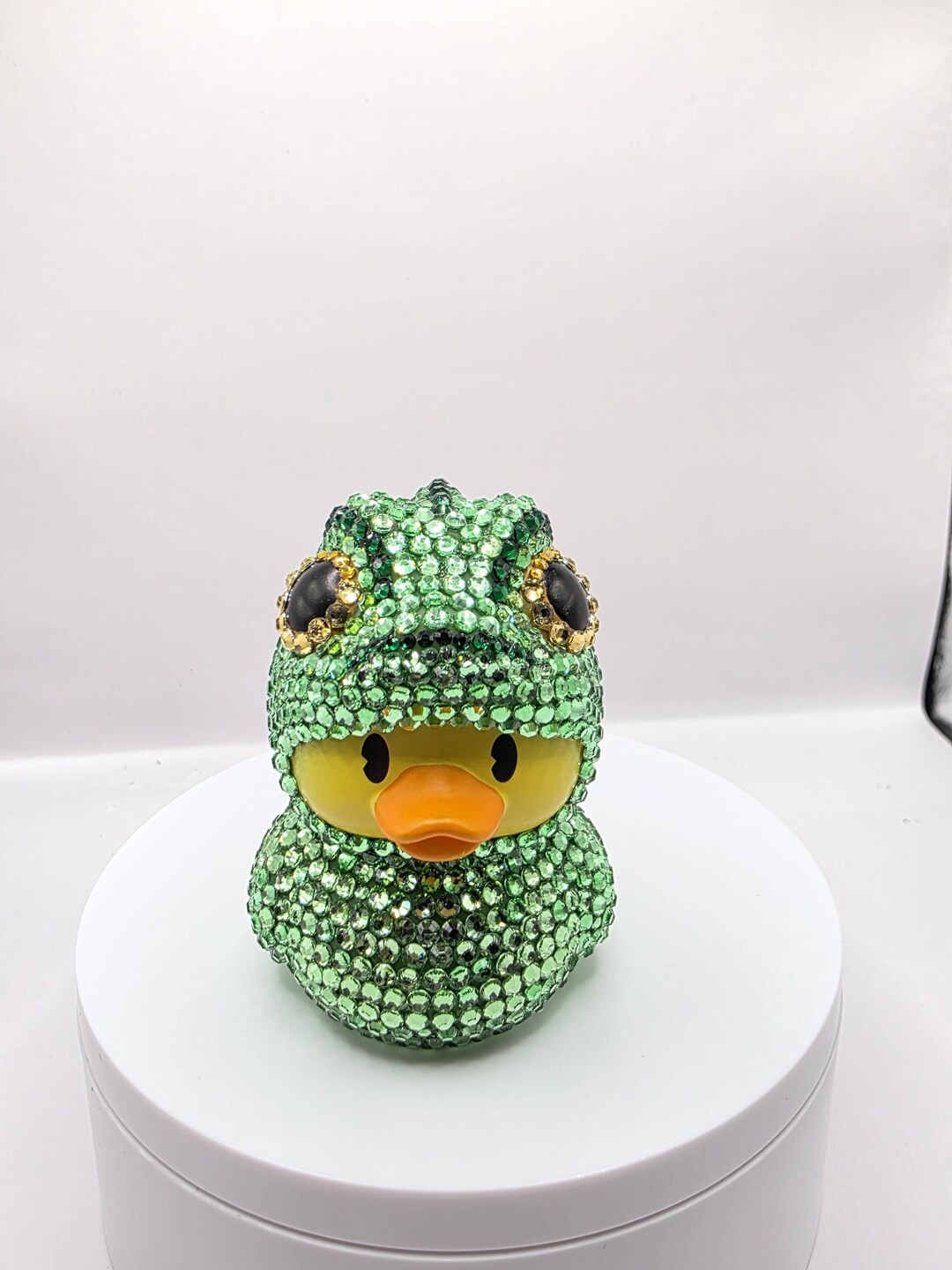 Pascal Duck Bedazzled Pascal Duck (rapunzel's Bestfriend) - Etsy