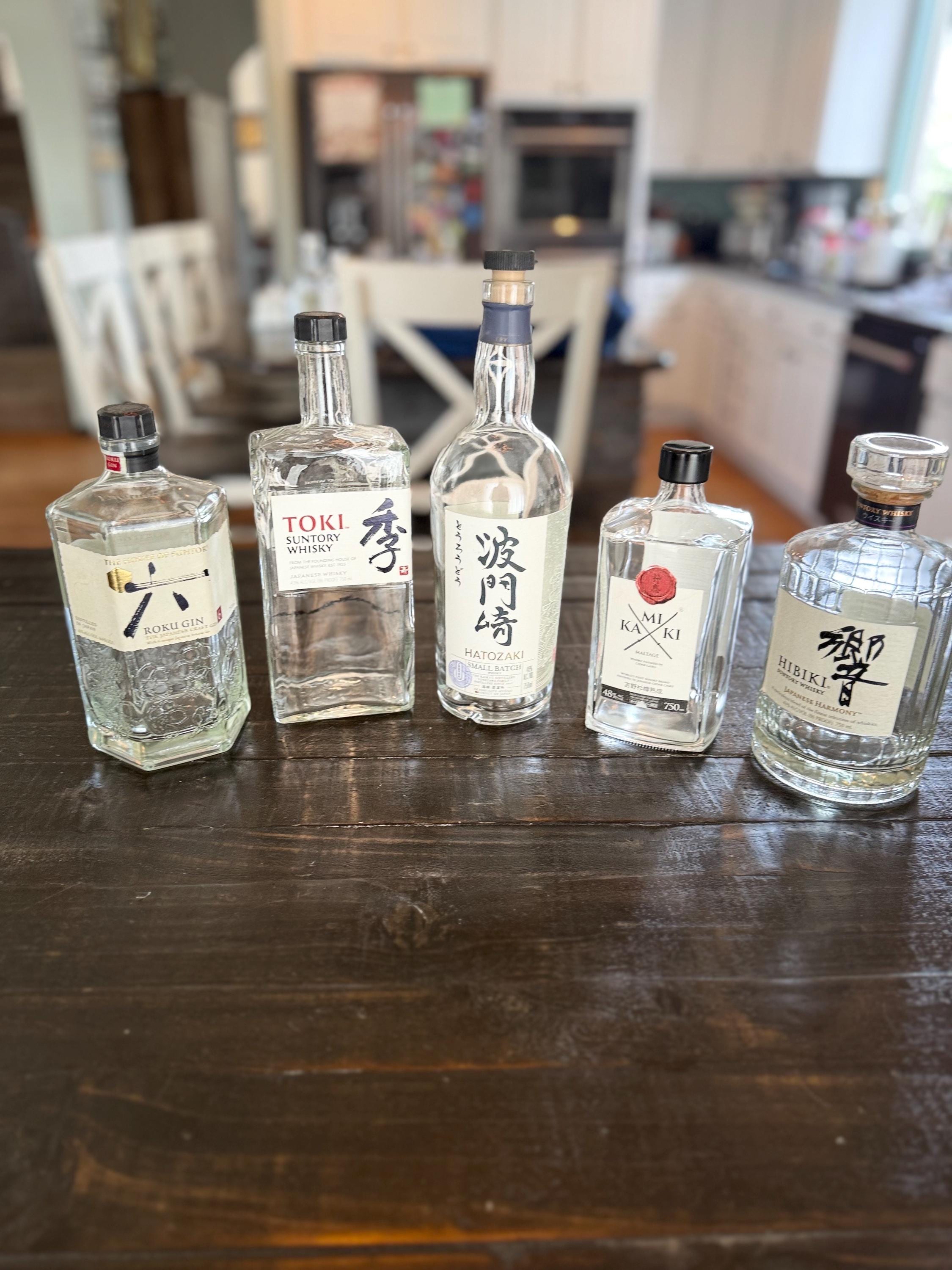 Japan Liquor Bottle - Etsy