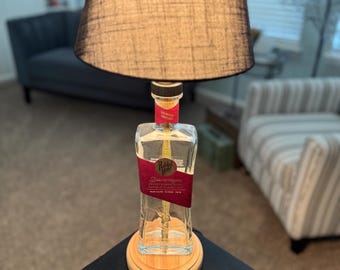 Rabbit Hole Dareringer Straight Bourbon Whiskey Bottle Lamp