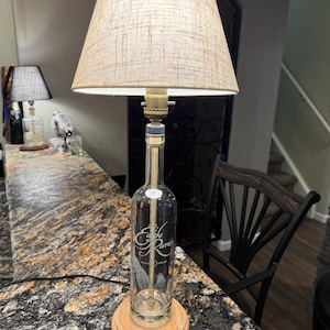 Eagle Rare 10 Year Bourbon Bottle Lamp