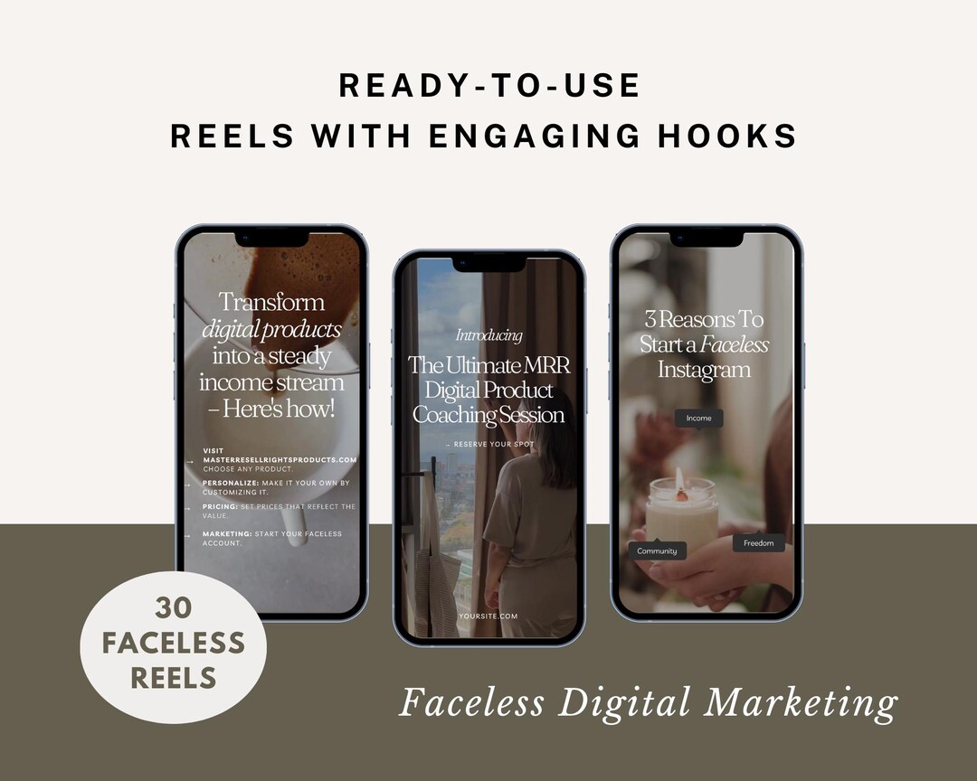 Why should you buy Faceless Freedom Starter Pack