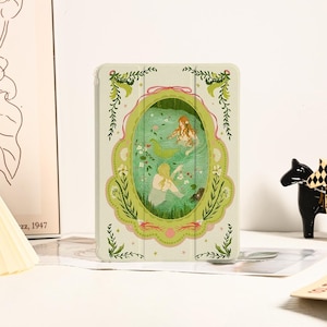 Water Dreams iPad Hülle für iPad Air 4/5/6 iPad 10 10.9“ iPad Pro 2024 13“ 2022 Pro 12.9“ iPad Mini 6/7 Cases iPad Cover 2021/2020 iPad Case